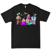 Black lash hustler coffee cups Premium Tee - AdoDesignShop