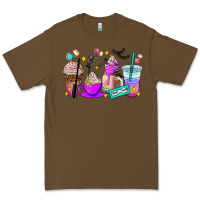 Cacao lash hustler coffee cups Premium Tee - AdoDesignShop