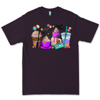 Plum lash hustler coffee cups Premium Tee - AdoDesignShop