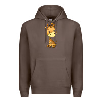 Coffee giraffe Premium Hoodie - texasbilliewilder