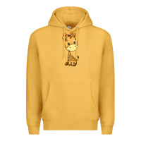 Mustard giraffe Premium Hoodie - texasbilliewilder