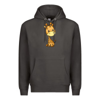Smoke giraffe Premium Hoodie - texasbilliewilder