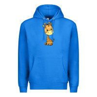 True Royal giraffe Premium Hoodie - texasbilliewilder
