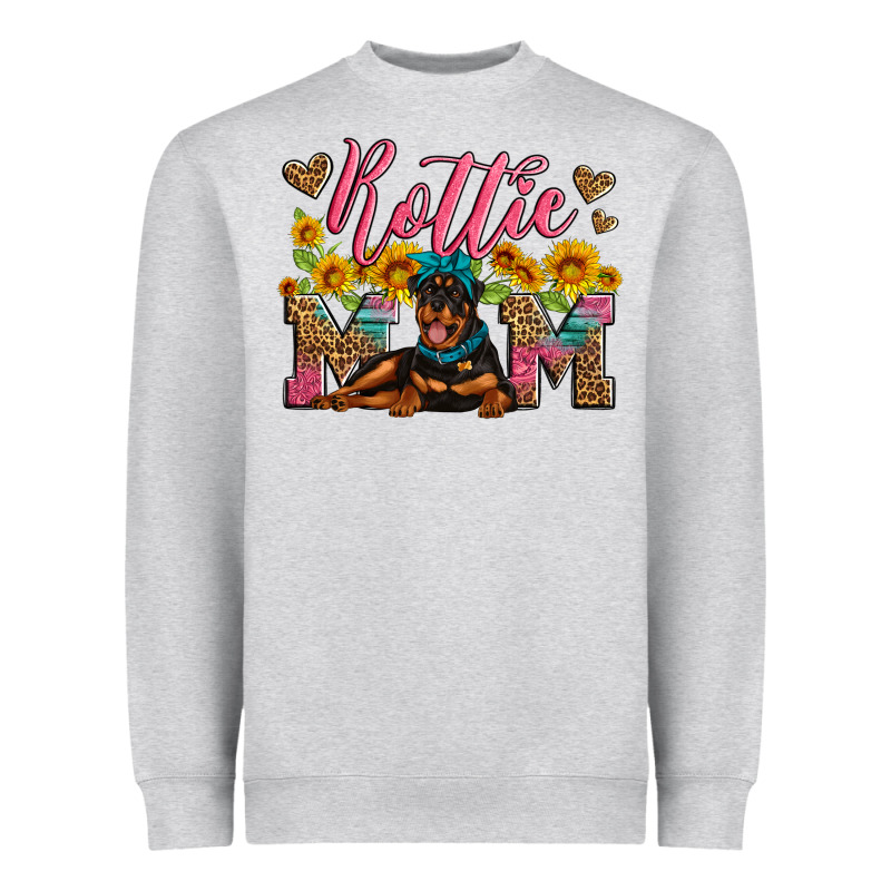 Rottweiler Mom Heavyweight Sweatshirt by Artiststas | Teevron