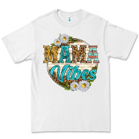 White mama vibes with daisies Premium Tee - texasbilliewilder