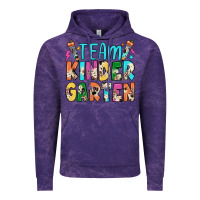 Cloud Purple team kindergarten Vintage Hoodie - JahusDesignShop