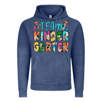 Vintage Denim team kindergarten Vintage Hoodie - JahusDesignShop