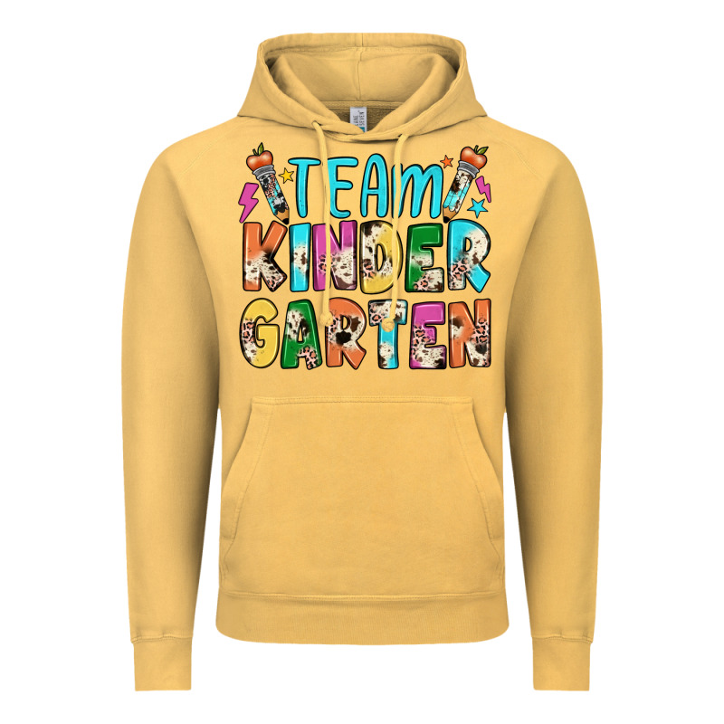 Team Kindergarten Vintage Hoodie by JahusDesignShop | Teevron