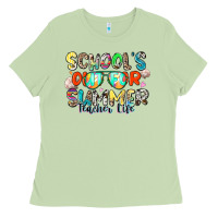 Matcha school's out for summer teacher life Ladies Tee - Zillion Design Studio