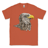 Copper American White Sea Eagle Head Classic Tee - LillyAllenDesigns