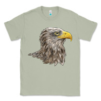 Matcha American White Sea Eagle Head Classic Tee - LillyAllenDesigns