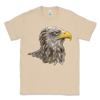 Mushroom American White Sea Eagle Head Classic Tee - LillyAllenDesigns