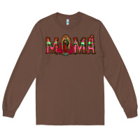 Chestnut mama floral aztec leopard Long Sleeve Tee - Jasminsmagicworld