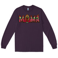 Plum mama floral aztec leopard Long Sleeve Tee - Jasminsmagicworld