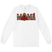 White mama floral aztec leopard Long Sleeve Tee - Jasminsmagicworld