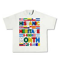 Pistachio hispanic haritage month flags Urban Heavy Tee - BundleAndBundleShop