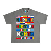 Tornado hispanic haritage month flags Urban Heavy Tee - BundleAndBundleShop