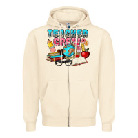 Sandshell teacher crew Zipper Hoodie - NancyCooperArtShop