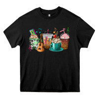 Black music teacher coffee cups Heavy Core Tee - texasbilliewilder