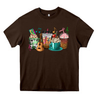 Music Teacher Coffee Cups Heavy Core Tee | Teevron