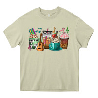 Mossy music teacher coffee cups Heavy Core Tee - texasbilliewilder