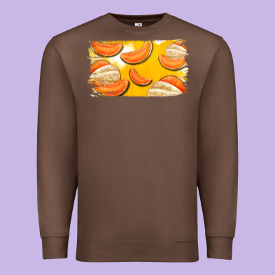 Colorado Cantaloupe Background Premium Sweatshirt Designed By Bettercallsaul