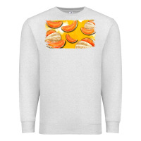 Oatmeal Heather Colorado Cantaloupe Background Premium Sweatshirt - Bettercallsaul