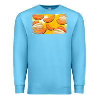 Ocean Blue Colorado Cantaloupe Background Premium Sweatshirt - Bettercallsaul