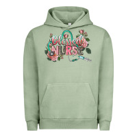 Pigment Oil Green blessed nurse Urban Hoodie - CowGirlArtShop