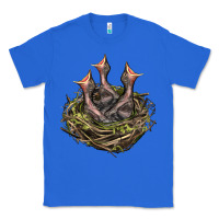 True Royal Bird Nest With Baby Birds Classic Tee - LillyAllenDesigns