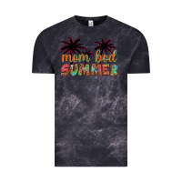 Cloud Black mom bod summer with palms Vintage Tee - Artiststas