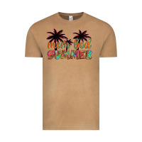 Vintage Camel mom bod summer with palms Vintage Tee - Artiststas