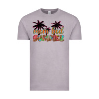 Vintage Zinc mom bod summer with palms Vintage Tee - Artiststas