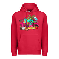 Cardinal Nurse off duty Premium Hoodie - NancyCooperArtShop