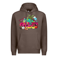 Coffee Nurse off duty Premium Hoodie - NancyCooperArtShop