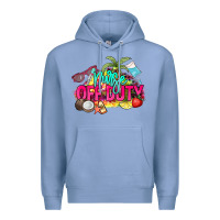 Colony Blue Nurse off duty Premium Hoodie - NancyCooperArtShop