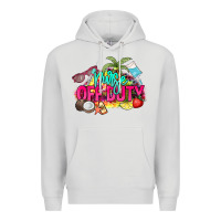 Dove Grey Nurse off duty Premium Hoodie - NancyCooperArtShop