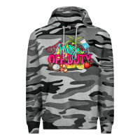 Slate Camo Nurse off duty Premium Hoodie - NancyCooperArtShop
