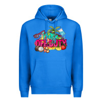 True Royal Nurse off duty Premium Hoodie - NancyCooperArtShop
