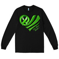 Black mental health awareness heart Long Sleeve Tee - Jasminsmagicworld