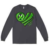 Smoke mental health awareness heart Long Sleeve Tee - Jasminsmagicworld