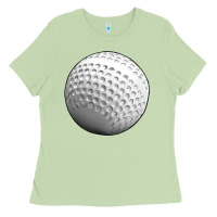 Matcha hockey ball Ladies Tee - texasbilliewilder