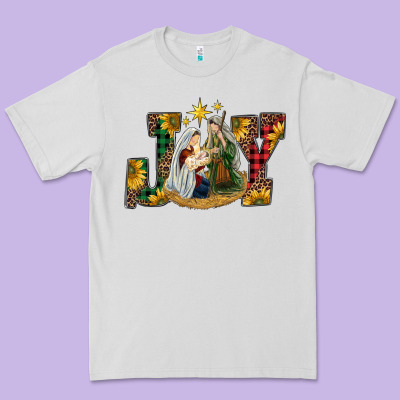 Joy Holy Family Premium Tee Designed By Ranaportraitstore
