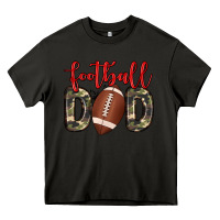 Asphalt football dad Heavy Core Tee - Zillion Design Studio