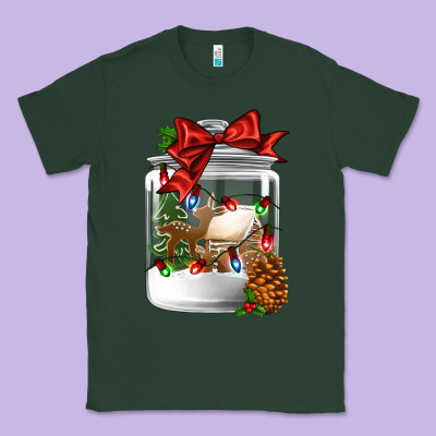 Christmas Cookie Jar Classic Tee Designed By Jasminsmagicworld