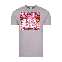 Vintage Zinc pink snowgirls Vintage Tee - AdoDesignShop