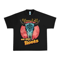 Black blame it all on my roots white Urban Heavy Tee - JahusDesignShop