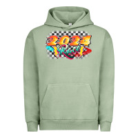 Pigment Oil Green Race 2024 Urban Hoodie - CowGirlArtShop