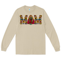Mushroom mom lady of guadalupe  serape sunflower Long Sleeve Tee - Jasminsmagicworld
