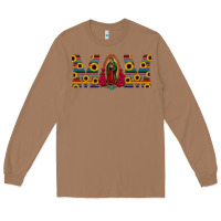 Toasted Coconut mom lady of guadalupe  serape sunflower Long Sleeve Tee - Jasminsmagicworld
